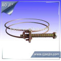 stainless steel double wire hose clamp